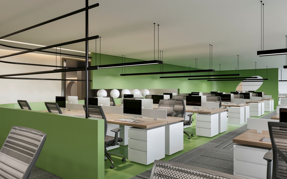 諾仕科技辦公空間裝修設(shè)計(jì)
